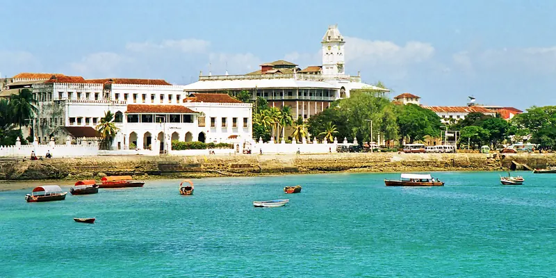 Stone Town waterfront and harbour