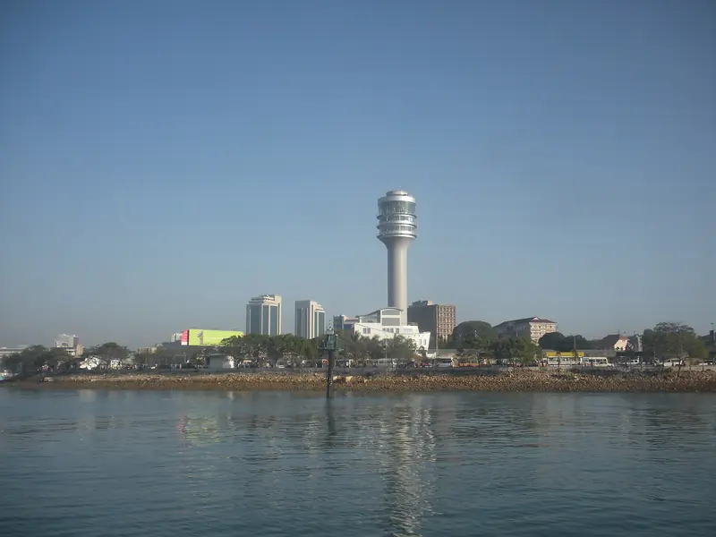 The waterfront of Dar es Salaam