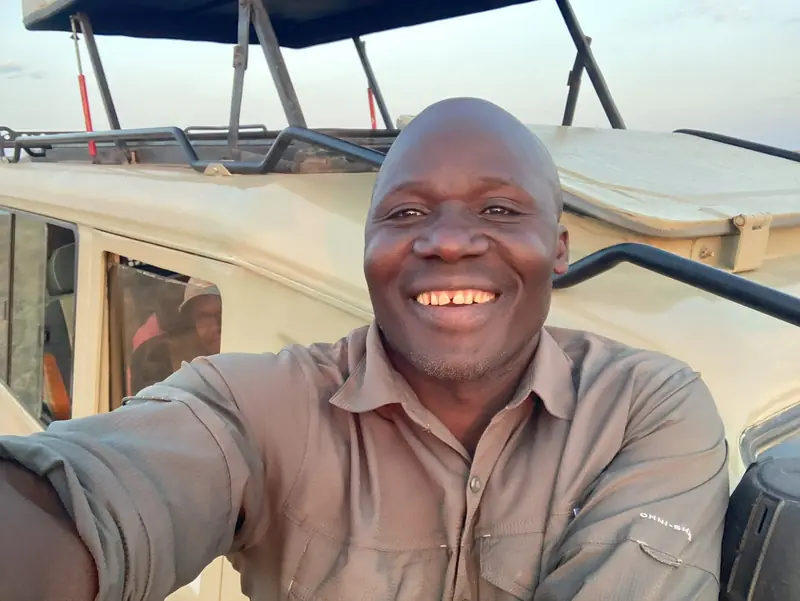 Jolita Safari guide on a game drive